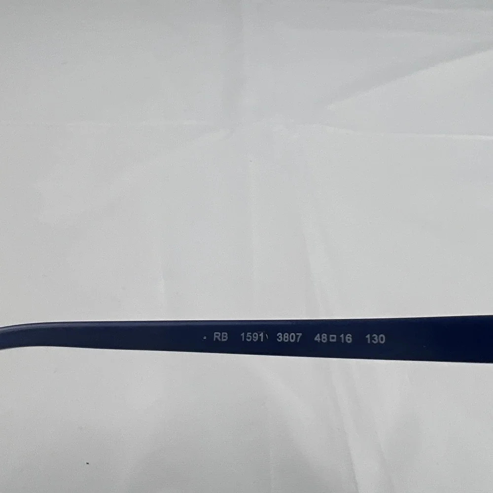 RAY BAN KIDS RB 1591 3807 Blue Purple Flex Hinge Eyeglasses 48-16-130 Frames #3